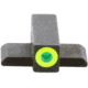 AmeriGlo Front Only-Green Tritium, LumiGreen Outline Front .220in H .140in W, SA-212-220-GR