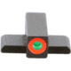 AmeriGlo Front Only-Green Tritium, Orange Outline Front .220in H .140in W, SA-212-220-OR