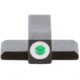 AmeriGlo Front Only-Green Tritium, White Outline Front .220in H .140in W, SA-112-220