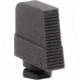 AmeriGlo Front Only-Serrated Black .385 H .115 W FRONT Sight, GCF-385-115