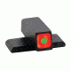 USED Ameriglo Front Tritium Night Sight For SIG/Springfield XD #8 Green With Orange Square Outline .220 Height .140 Width, EDEMO3, Condition Parts Only/Salvage, Defective