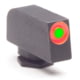 AmeriGlo Glock Pro-Glo Tritium Front Pistol Sights, Front Only, Green Tritium Lamp, Orange Outline Front .220in H .125in W, GL-212T-220-ORC