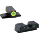 AmeriGlo Green Tritium LumiGreen Outline FRONT, Green Tritium Black Outline REAR, XD-546