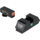 AmeriGlo i-Dot Night Sight Set for Walther PDP w/Green Tritium Orange Outline Front/ i-Dot Rear, WA-201