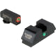 AmeriGlo i-Dot Night Sight Set for Walther PDP w/Green Tritium Orange Outline Front/ i-Dot Rear, WA-201
