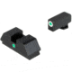AmeriGlo i-Dot Night Sight Set for Walther PDP w/Green Tritium White Outline Front/ i-Dot Rear, WA-101