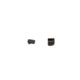 AmeriGlo I-Dot Night Sight Set, Glock 17/19/19x/26 Gen 5, Green Tritium LimeGreen Lumi Outline, GL-5301
