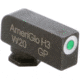 Ameriglo Night Sight, FRONT Only - Green w/ White Outline - For Glocks, .200 Height GL-112-200