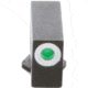 Ameriglo Night Sight, FRONT Only - Green w/ White Outline - For Glocks, .240 Height GL-112-240