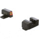 AmeriGlo Protector Sight Set for Springfield Hellcat OSP w/Green Tritium Orange Outline Front/ Black Serrated Rear, SA-434