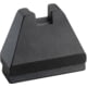 AmeriGlo Rear Only-Glock black rear .531" ht .150" notch, GL-404-531