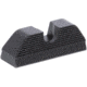 AmeriGlo Rear Only-Serrated Black .272 H .165 Notch REAR Sight, GL-425