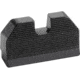 AmeriGlo Rear Only-Serrated Black .415 H .160 U Notch REAR Sight, GL-420-415