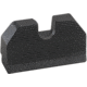 AmeriGlo Rear Only-Serrated Black .451 H .160 Notch REAR Sight, GL-420-451