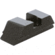AmeriGlo Serrated Notch Classic Rear Pistol Sights for Glock, Black, GL-400LL