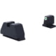 AmeriGlo Smith &amp; Wesson Pistol Front Sight, Green Tritium White Outline .378in FRONT, Black .492inREAR, Smith &amp; Wesson, SW-411