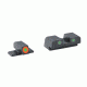 Ameriglo Spartan Tactical Tritium Night Sight Set For Springfield XD Orange/Green
