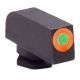 AmeriGlo Tritium Front All For Glock Models, Pro Glo Front Sight, Lime Green Circle Outline