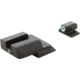 AmeriGlo Tritium Front and Rear Sights MP Shield 2 Dot night Sight set GRN, GRN SW-141