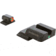 AmeriGlo Tritium Front and Rear Sights MP Shield 2 Dot night Sight set ProGlo Front with ORNG Outline, GRN single Dot Rear SW-245