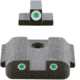 AmeriGlo Tritium Front and Rear Sights MP Shield 3 Dot night Sight set GRN,GRN SW-145