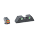 USED Ameriglo Tritium Front/Rear Combo Sights Green Dot White Outline Rear And Green Dot Orange Outline Front For Glock 42, EDEMO1, Condition Parts Only/Salvage, Wrong Product