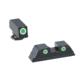 Ameriglo Tritium Night Sight Set, Classic Green Front,Green Rear for Glock 20,21,29,30,31,32,36 - GL119