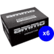 Ammo, Inc. 5.56x45mm NATO 62 Grain SS109 Penetrator Steel Core FMJ Brass Centerfire Rifle Ammo, 20 Round, Box, 556062SS109-A20
