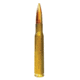 Ammo, Inc. High Accuracy .50 BMG 640 grain Full Metal Jacket Brass Cased Centerfire Rifle Ammo, 10 Rounds, 50BMG640HA-A10