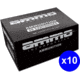 Ammo, Inc. Signature .380 ACP 90 grain Jacketed Hollow Point Brass Cased Centerfire Pistol Ammo, 200 Rounds