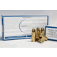 9mm Parabellum 124 grain Full Metal Jacket Brass Cased Pistol Ammo, 50 Rounds, NSN 1305.27.070.5342