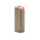 Ammunition Storage Components 9mm Stainless Steel Colt Style Magazine, 10 Round, FDE Marlube/Orange Follower, 10-9MM-AR-SS-FDE-O-ASC