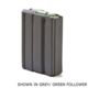 Ammunition Storage Components AR-15 .223/5.56 Aluminum Magazine, 10 Round, Black Marlube/Orange Follower, 10-223-AL-BM-O-ASC