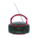 AmpliVox CD Boombox with Bluetooth, Red, SL1015