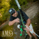 Ams Bowfishing Water Moc Recurve Bow Only Rh Green