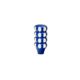 Anarchy Outdoors Bolt Knob, Grenade Style, Two Tone, 5/16x24, Blue, ABK-GRN-BLU