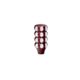 Anarchy Outdoors Bolt Knob, Grenade Style, Two Tone, 5/16x24, Red, ABK-GRN-RED