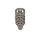 Anarchy Outdoors Bolt Knob, Dragon Scale, 5/16x24, Long, 1.9in, Polished Titanium, TBK-DS-L