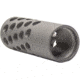 Anarchy Outdoors Full Port Muzzle Brake, .30 cal, 1/2x28, Matte Silver, 791617486409