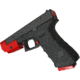 Anarchy Outdoors Glock 9mm/.40S&amp;W/.357 SIG/.45 GAP Extended Mag Release, Red, Gen 3, 791617487468