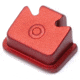 Anarchy Outdoors Ruger American Compact/Full 9mm Size Slide Plate, Red, 791617486614