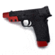 Anarchy Outdoors Smith &amp; Wesson M&amp;P Shield Compensator, 9mm, Red, 791617487161