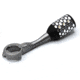 Anarchy Outdoors Threaded Bolt Handle Upgrade, Savage 10/110, Silver, 791617485778