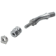 Anarchy Outdoors Tikka T1x Threaded Adjustable Bolt Handle Upgrade, Right Hand, Silver, 791617485068