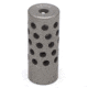 Anarchy Outdoors Titanium Full Port Muzzle Brake for RPR, Bead-Blasted Titanium, 791617480216