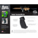 Anarchy Outdoors Tuxedo Precision Rifle Grip, Right Hand, Black, 791617485211