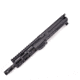 Andro Corp Industries AR-15 Complete M-LOK Upper Receiver with Flash Hider Assembly, 5.56 NATO, 16.5in, 8in Barrel, Medium, Pistol Length, 1-7 Twist, 1/2x28 Thread, A2, Anodized, Black, U5568ML