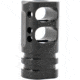 Andro Corp Industries RRD GEN2 Dual Port Muzzle Brake, 9mm Luger, 1/2 x 28 Threads, Black Nitride, 9RRD2G2N