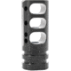 Andro Corp Industries RRD GEN2 Triple Port Muzzle Brake, 5.56mm, 1/2 x 28 Threads, Black Nitride, 556RRD3G2N