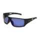 Angler Eyes AE 30 Sunglasses, Rubberized Black Frame, Smoke with Blue Mirror Polarized Lenses, 10242556.FGX